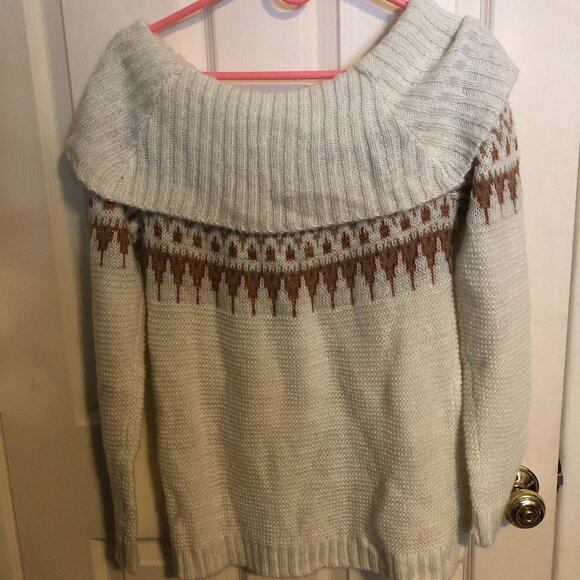 Womens Maurices Off-the-Shoulder Sweater Size S - Picture 3 of 3